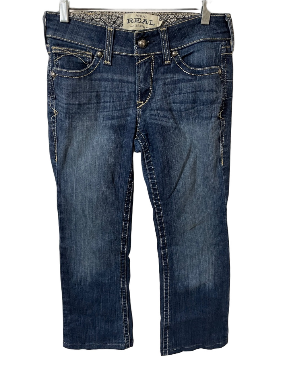 Ariat Boot Cut Denim Jeans Size 27R
